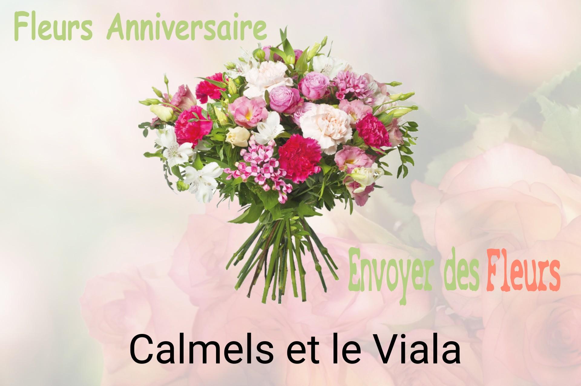 Bouquet de fleurs d’anniversaire livré à Calmels-et-le-Viala